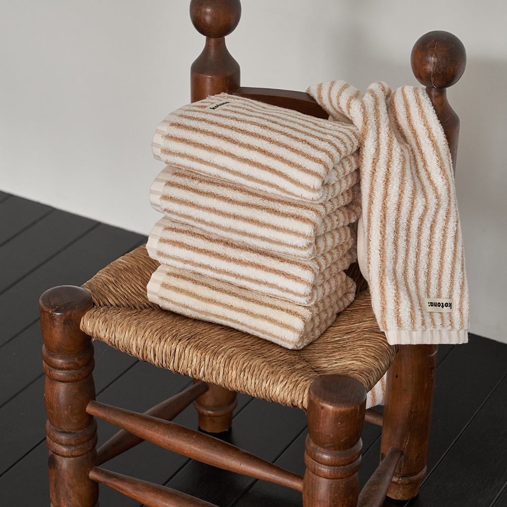 코토나 홈바디 타월 세트 선물포장 집들이 선물 200g, 베이, 5장