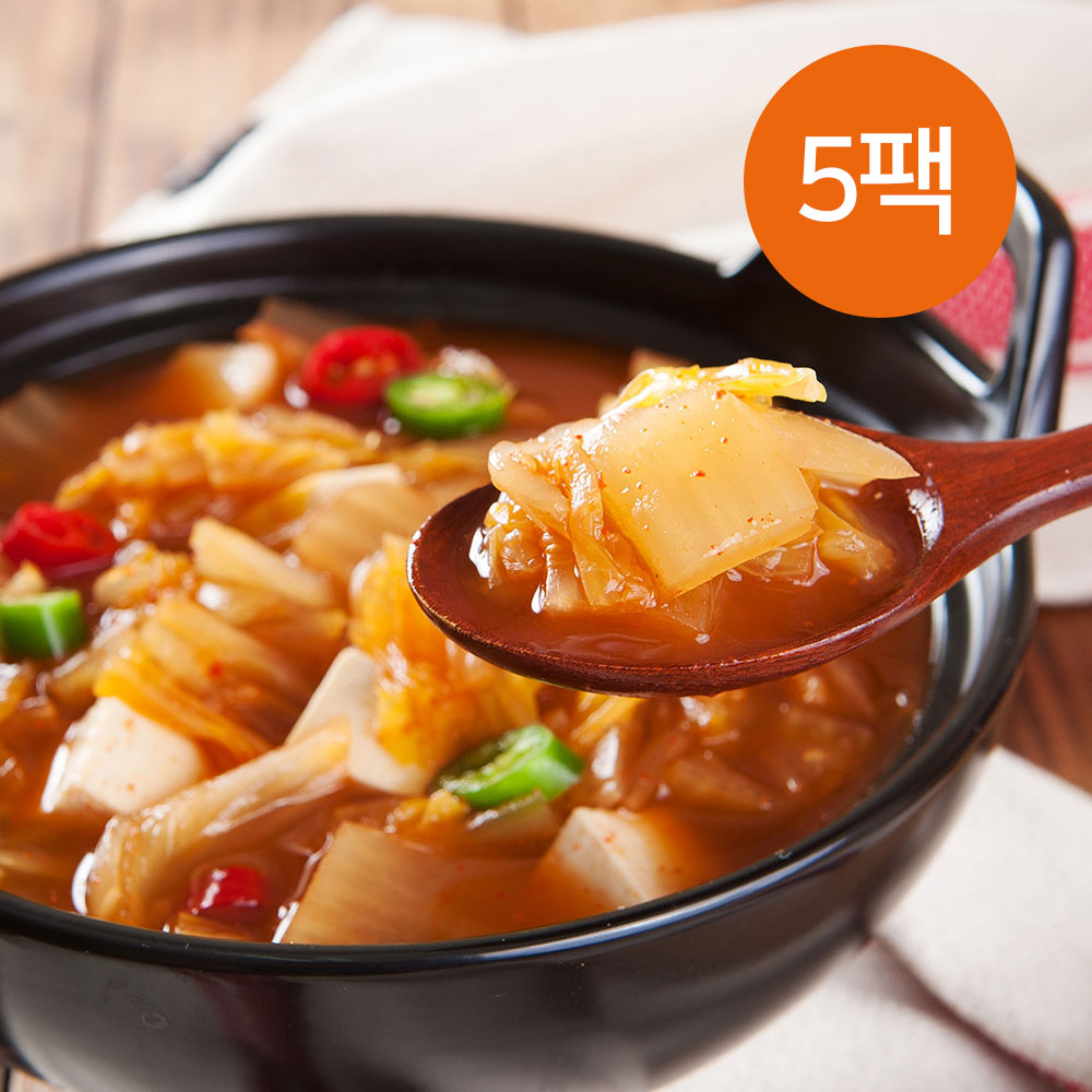 미당 국산재료 반찬 묵은지 찌개 500g 5개 - 상품 이미지