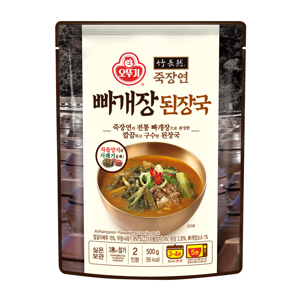 오뚜기 죽장연 빠개장 된장국 500g - 상품 이미지