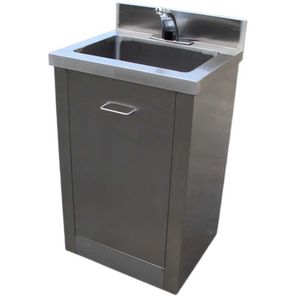 스텐 세면대 스탠드형 개수대 씽크대 스텐레스 다용도 500mm 이미지 6