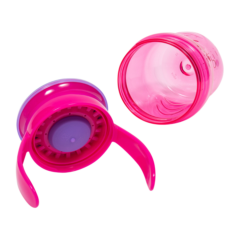 와우컵 베이비 트라이탄 스파우트컵 뚜껑포함 207ml, 1개, 핑크