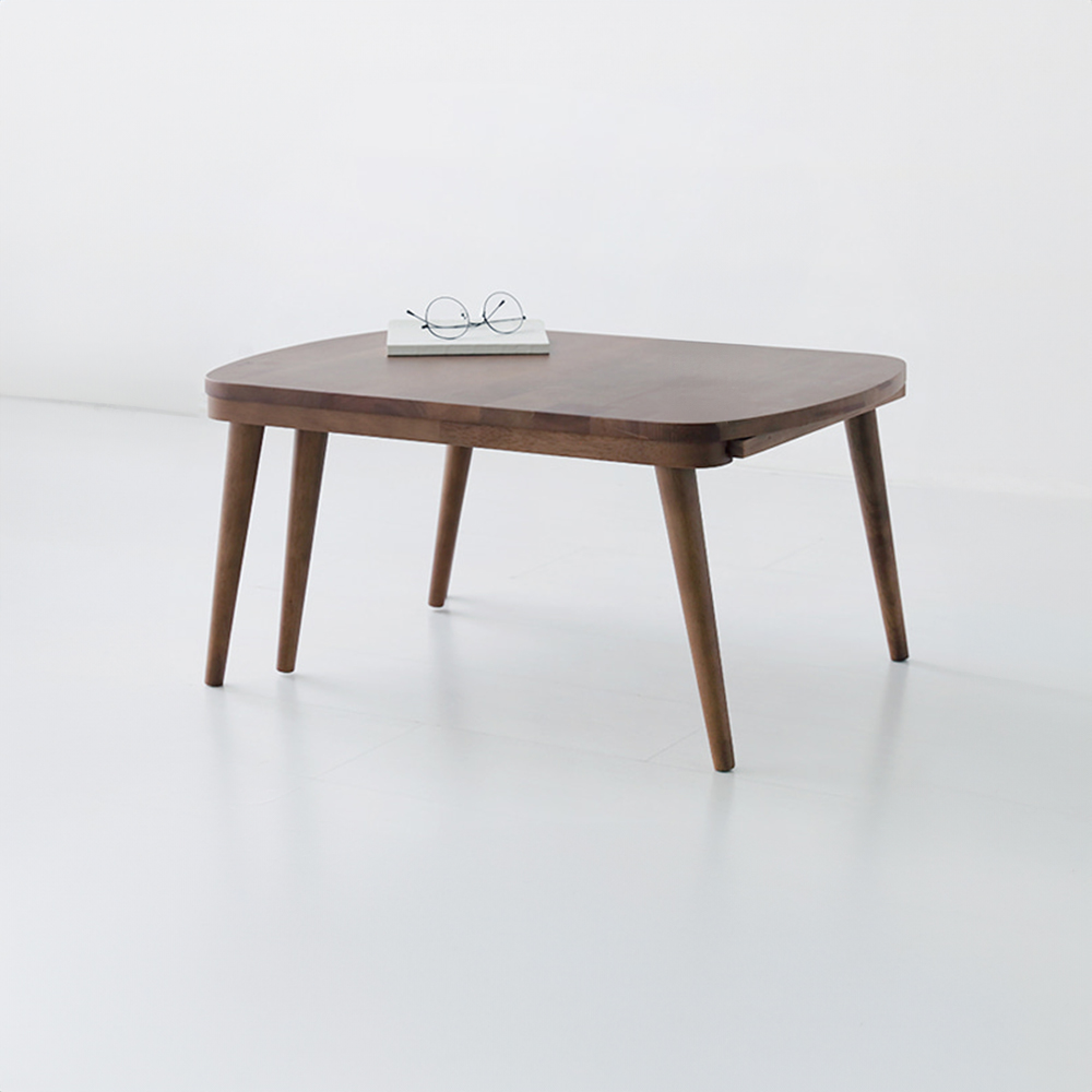 PONDU 확장형 테이블 고무나무 브라운 5673.0032