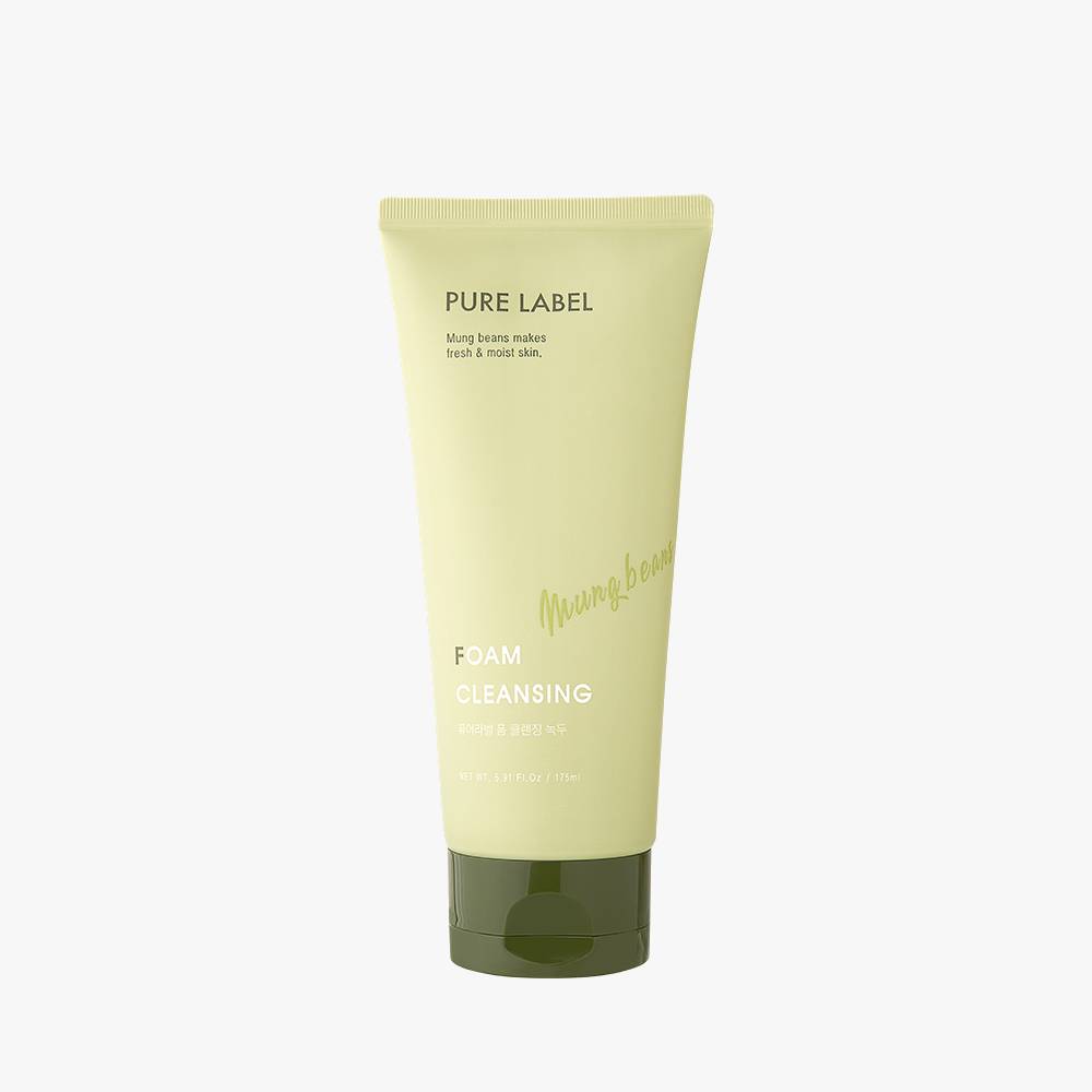 퓨어라벨 폼 클렌징 녹두 175ml - 메인 이미지