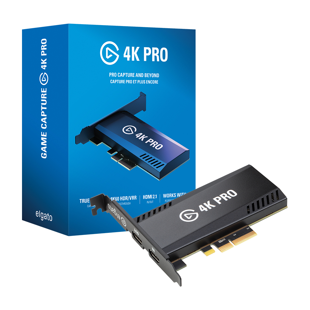 커세어 엘가토 4K PRO 8K60 HDR 외장 캡쳐카드 방송용 스트리밍 녹화지원 OBS - 상세 이미지 5