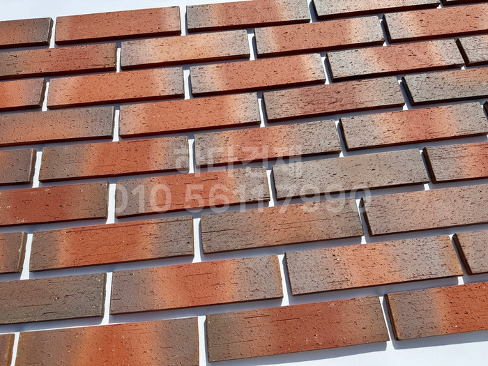 점토타일 그라데이션 240x60x12T 01번 컬러 / 하다건재