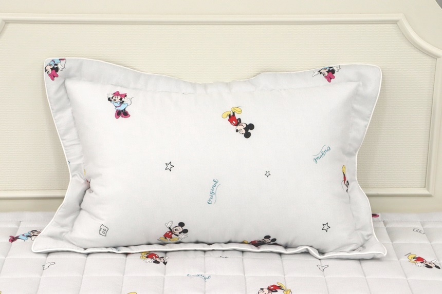 미키마우스 키즈 모달100 어린이 싱글 고정밴드 침대패드 SS