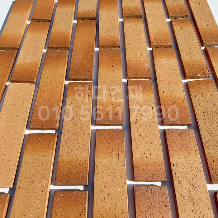 점토타일 그라데이션 240x60x12T 03번 컬러 / 하다건재