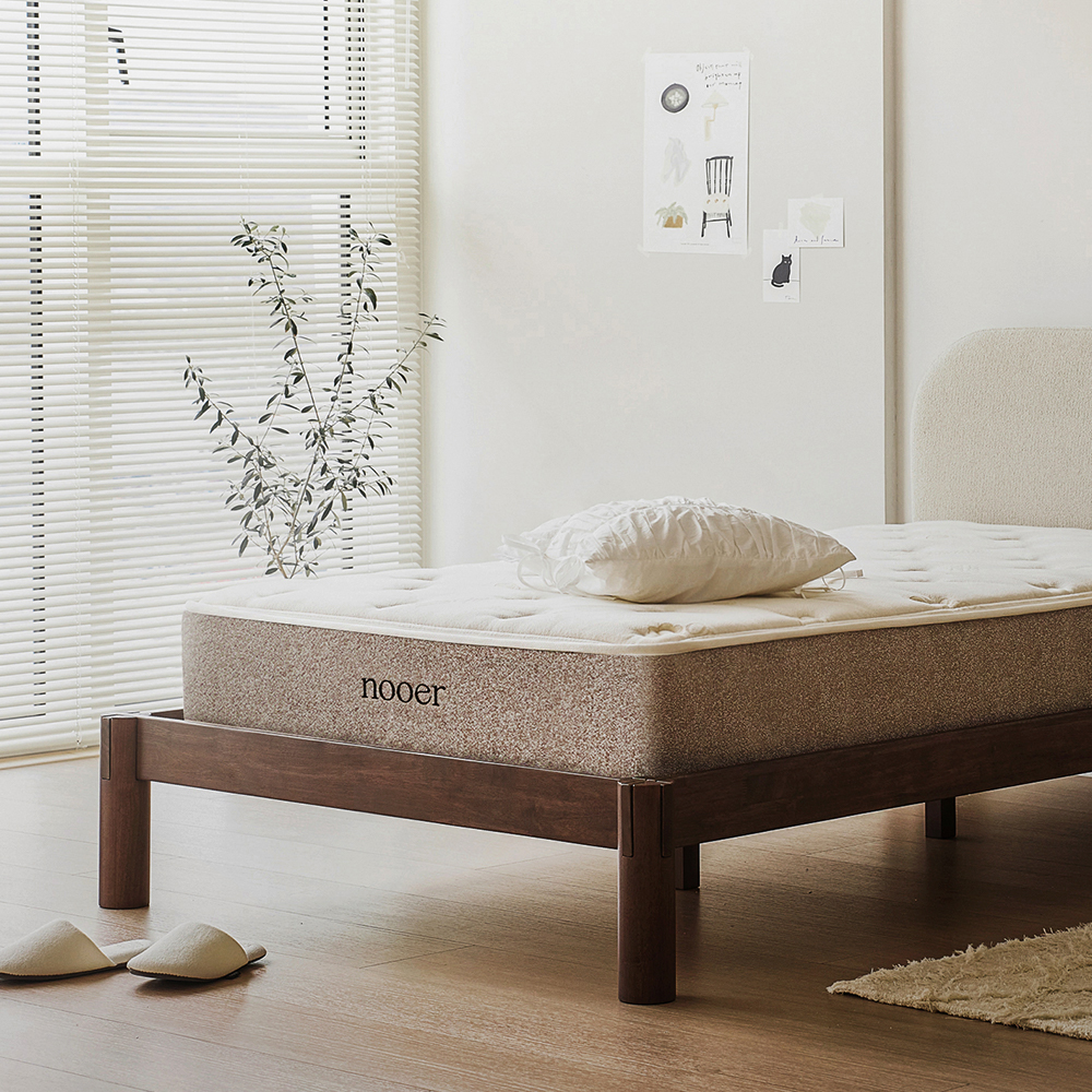 누어 편안히 슈퍼싱글 사이즈 침대 포켓스프링 롤팩 매트리스 24cm SS