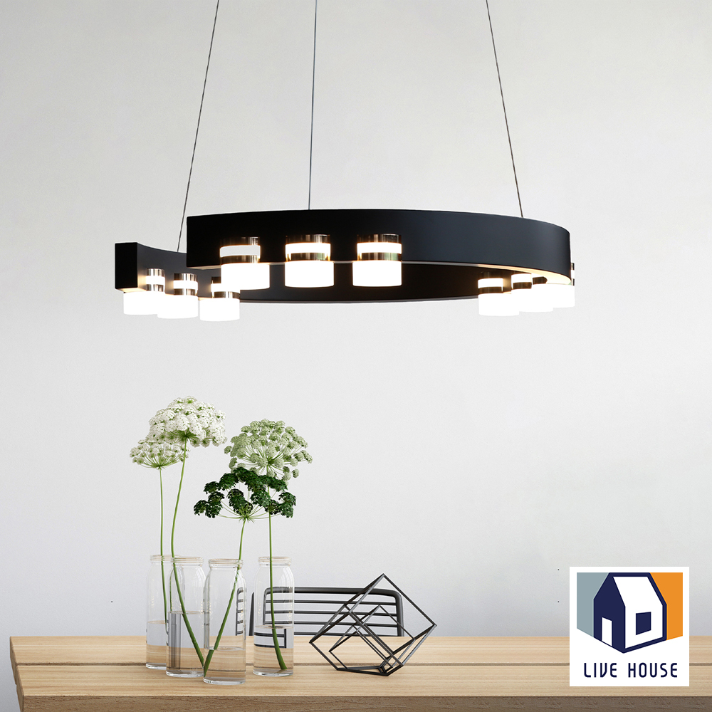 LED 식탁등 카페 인테리어 조명 씨라인 일자 펜던트 6등 화이트