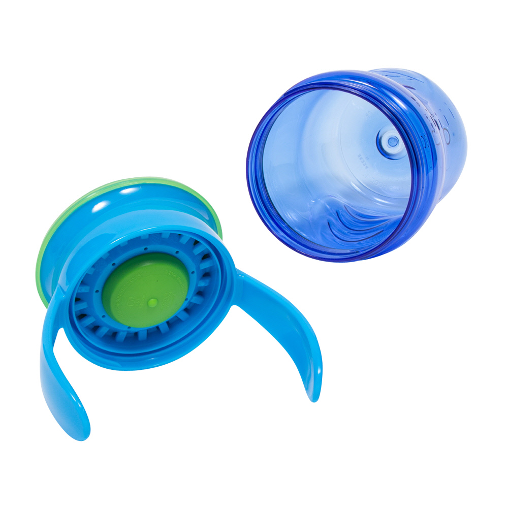 와우컵 베이비 트라이탄 스파우트컵 뚜껑포함 207ml, 1개, 블루