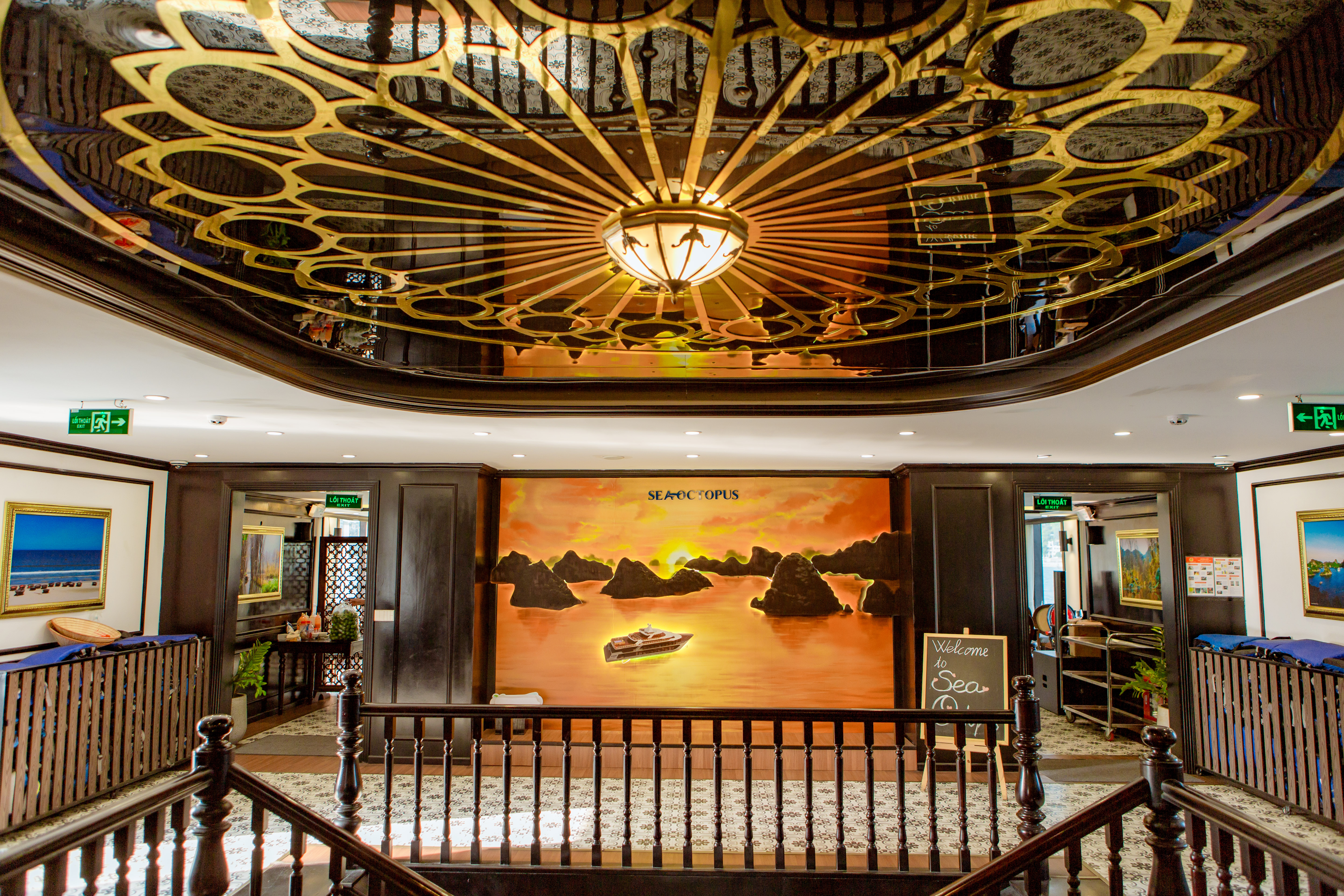 하노이 씨 옥토퍼스 크루즈 하롱베이 투어 (5성급 크루즈 호텔픽업 뷔페식사)