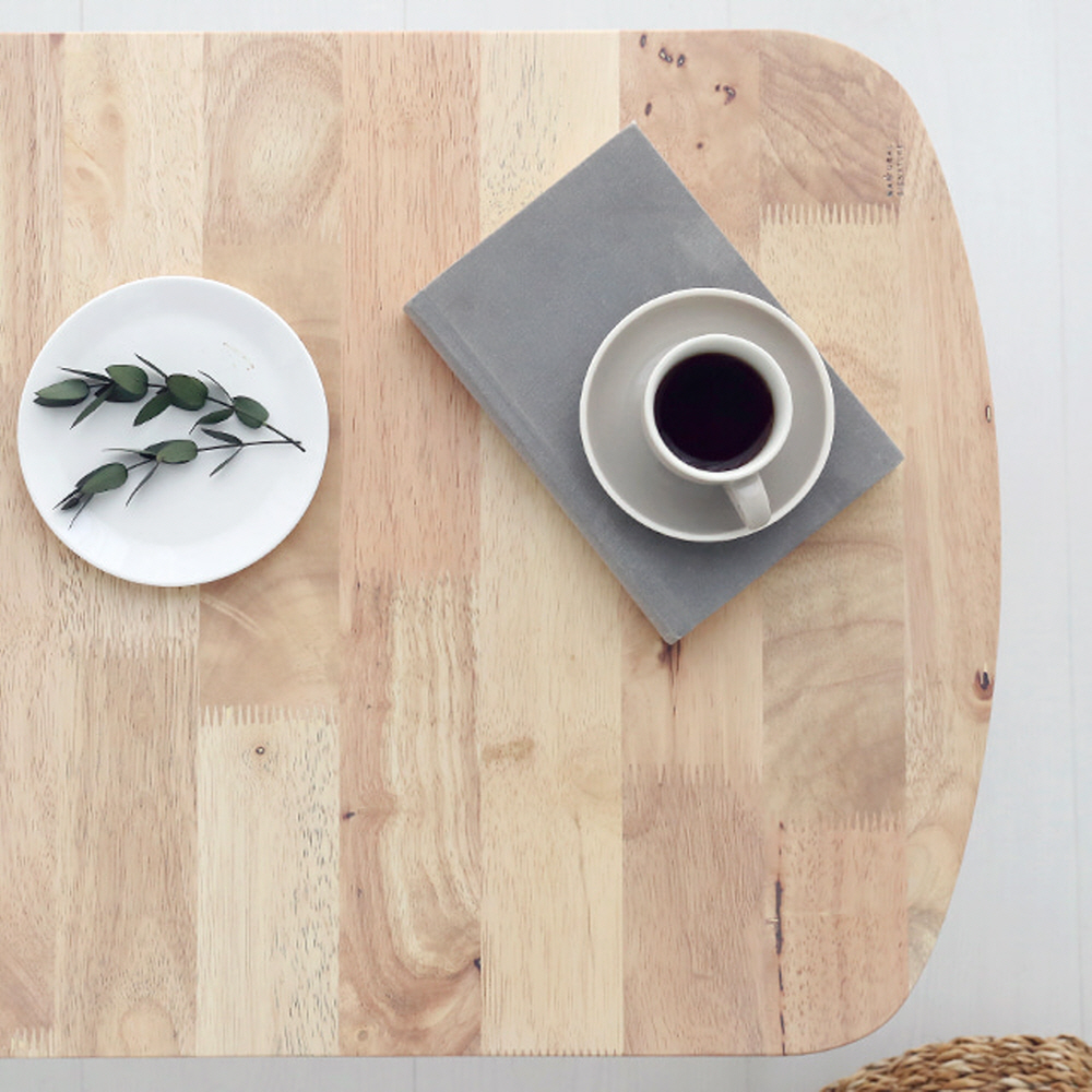 PONDU 확장형 테이블 고무나무 내추럴 6003.7951