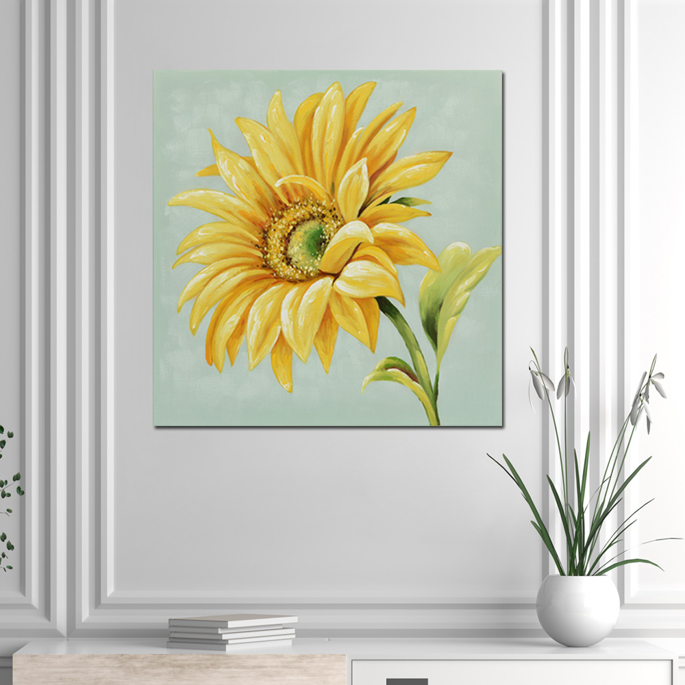 해바라기액자 세트 재물을 부르는 풍수 인테리어 (60cmx60cm) - 상세 이미지 2