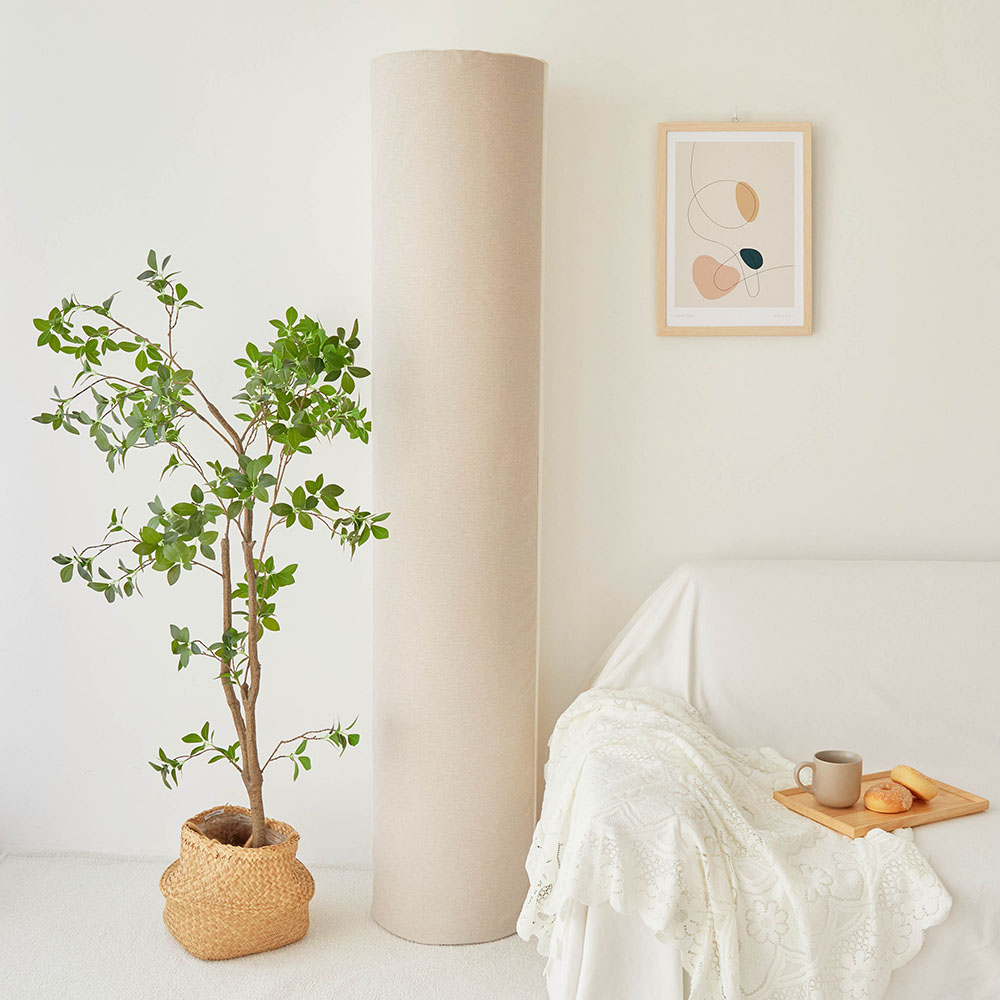 삼성무풍에어컨커버 엘지 스탠드 오트 베이지, 원형 일반