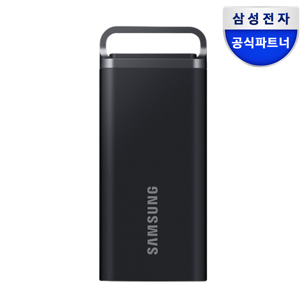 삼성전자 삼성 포터블 외장 SSD T5 EVO (정품) 2TB, 블랙