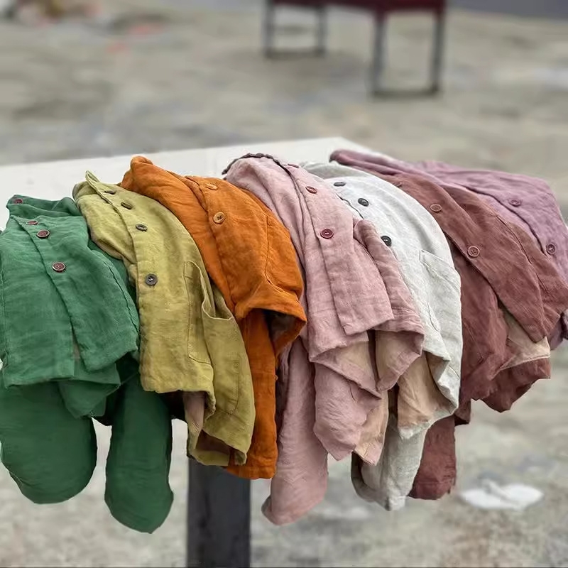 누빔자켓 여성 린넨 가을자켓 엄마옷