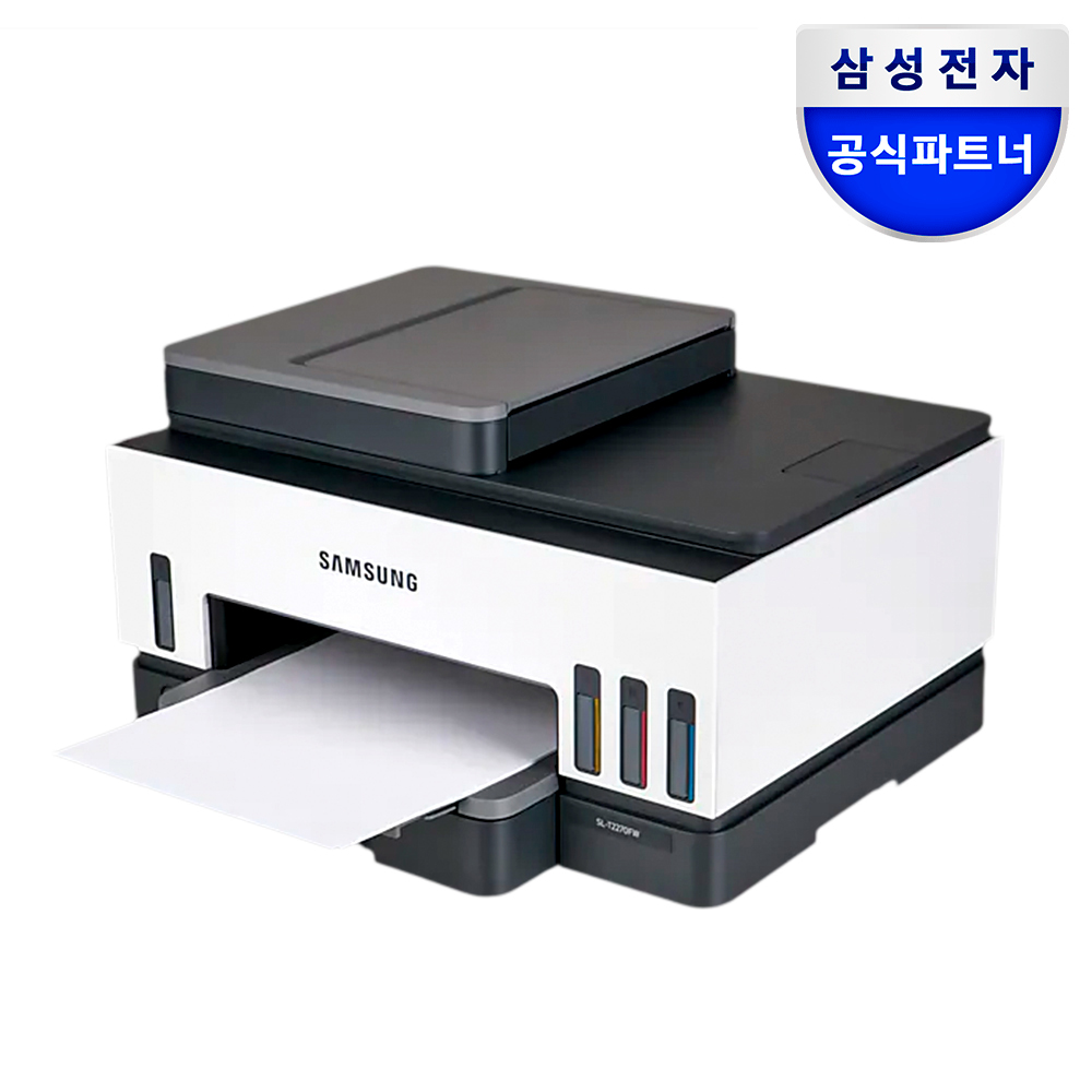 삼성전자 SL-T2270FW 잉크포함 무한 잉크 팩스복합기 무선 가정용 업무용 사무용