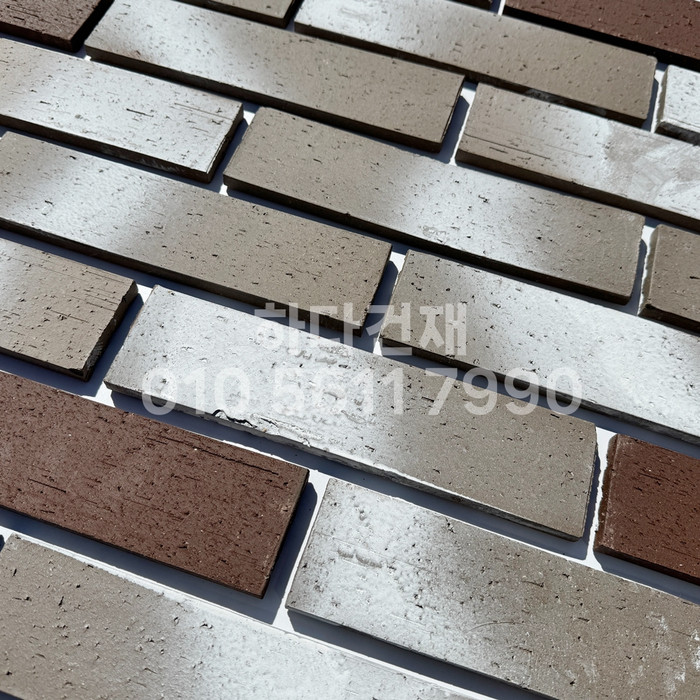 점토타일 그라데이션 240x60x12T 04번 컬러 / 하다건재