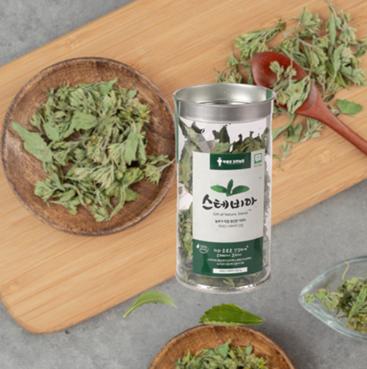 스테비아 건잎 차 마시는 천연시럽 건강한 무농약 유기농 박병호스테비아 5g