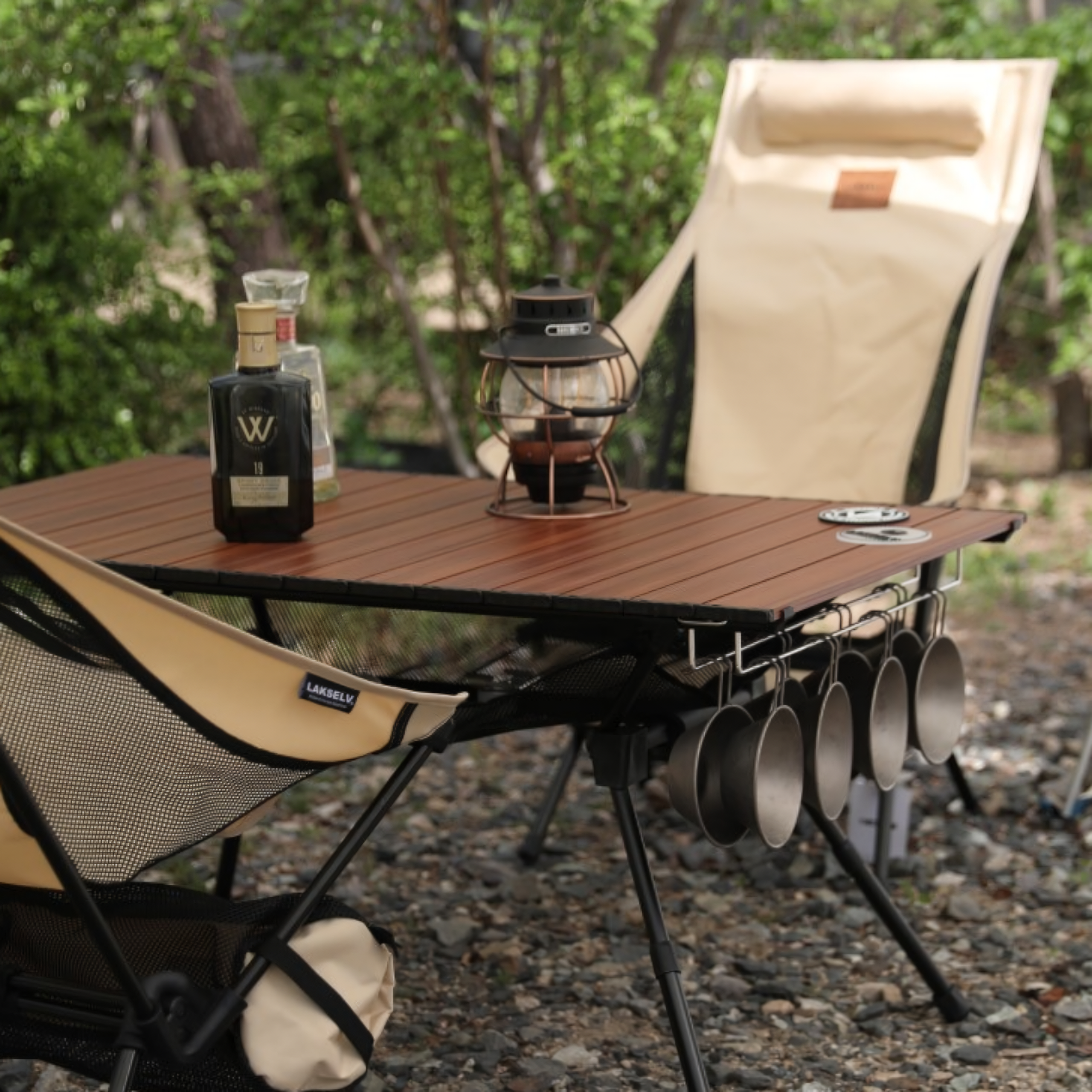 락셀 어드벤처 배리어블 롤 테이블 캠핑 높이조절 좌식 경량 피크닉