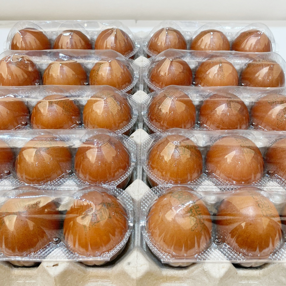 파손보호 케이스 훈제란 30구 군계란 맥반석 구운란 구운계란 대란 무항생제 쫄깃한 달걀 - 상세 이미지 4