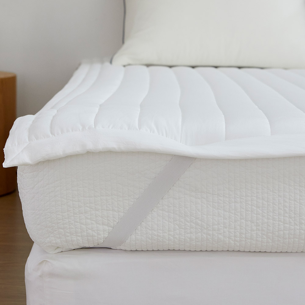 소프라움 앤 크리미 렌징 모달 워싱 누빔 고정밴딩 침대패드 슈퍼싱글 1+1