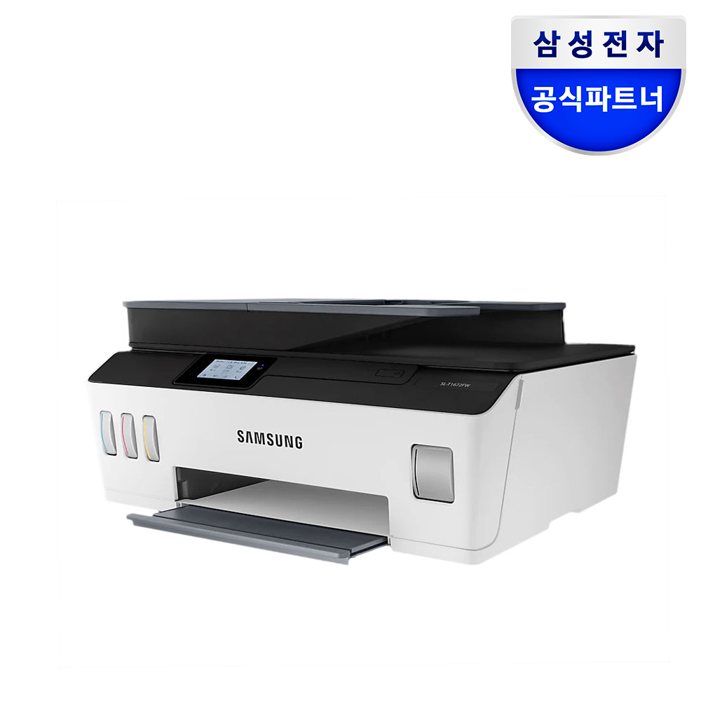 삼성전자 SL-T1672FW 잉크포함 무한 잉크 팩스복합기 가정용 업무용 사무용