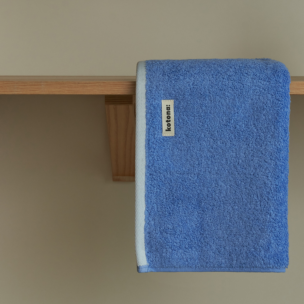 코토나 홈바디 타월 세트 선물포장 집들이 선물 200g, 코지블루, 5장