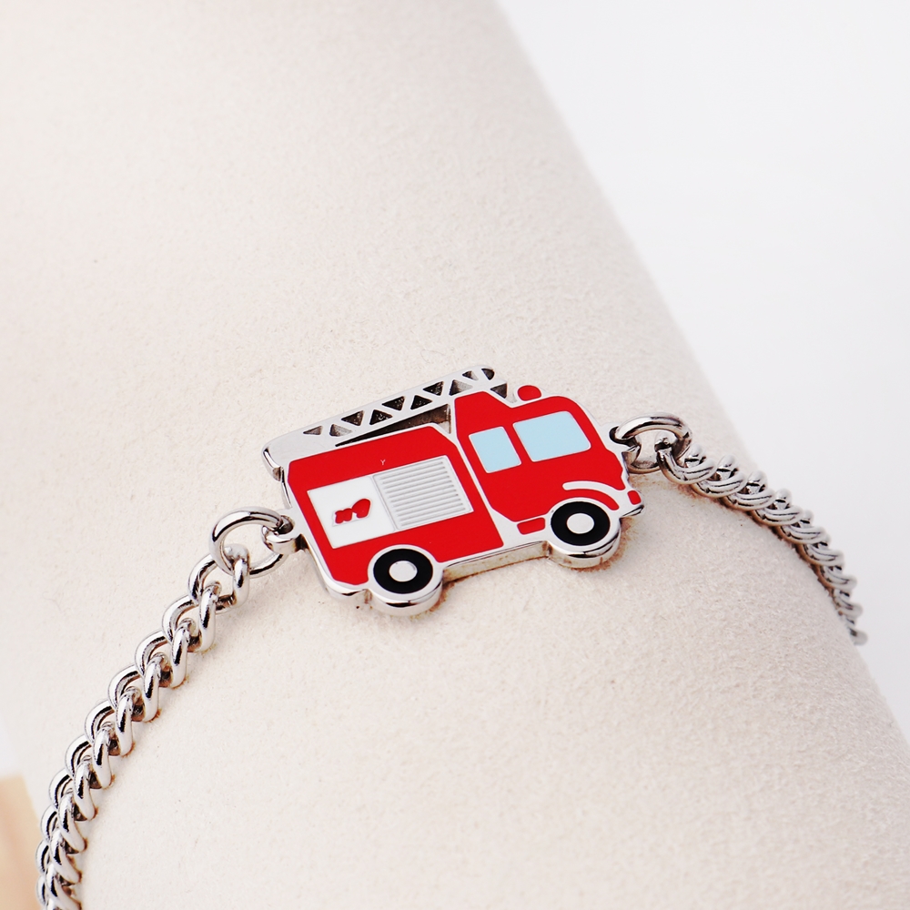 유니콘과 친구들 써지컬스틸 미아방지 팔찌 아기 유아 어린이