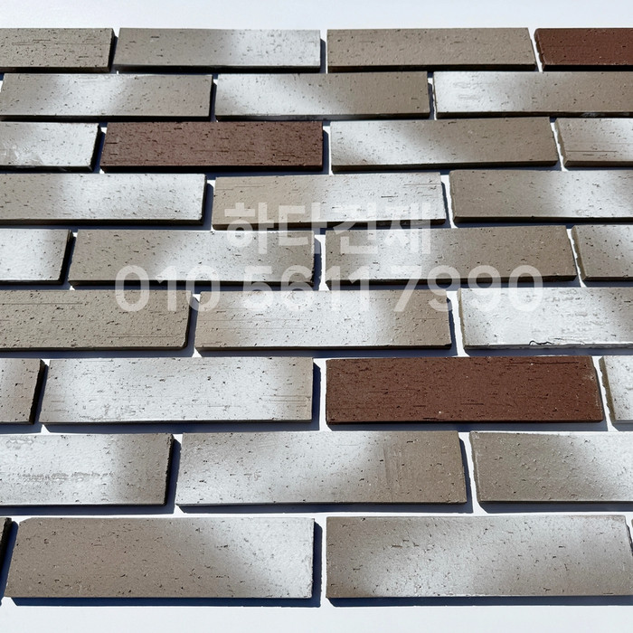 점토타일 그라데이션 240x60x12T 04번 컬러 / 하다건재