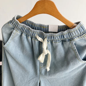 1+1 남자청바지 S-3XL 밴딩 세미와이드 데님팬츠 에멜s 기모 빅사이... 착용 후기 | 사이즈/핏 총정리 - 상품 이미지 4