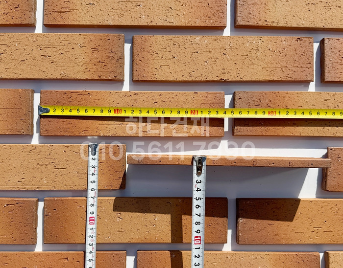 점토타일 그라데이션 240x60x12T 03번 컬러 / 하다건재