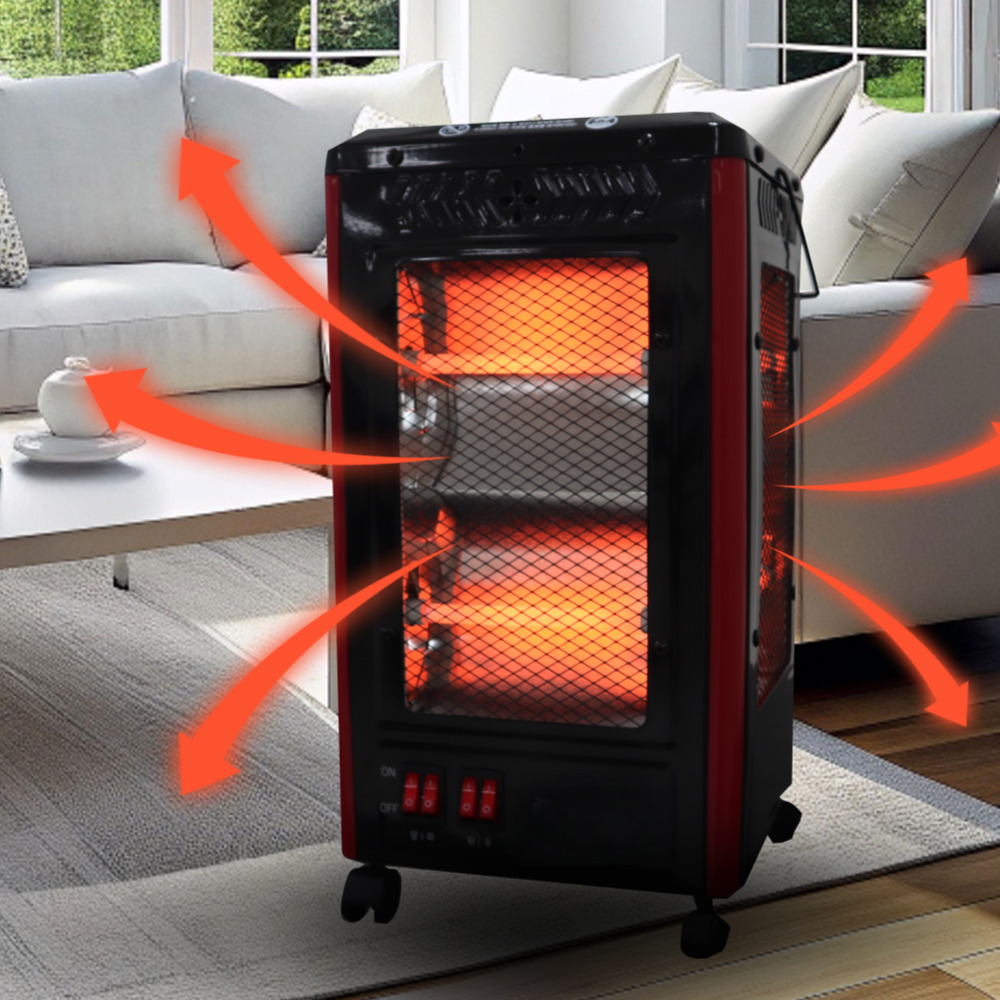 전기히터 전열기 난방기구 가정용 사무실 오방난로 전기스토브 난방기