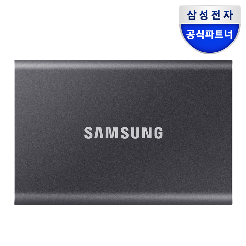 삼성전자 삼성 포터블 외장 SSD T7 (정품) 4TB, 그레이