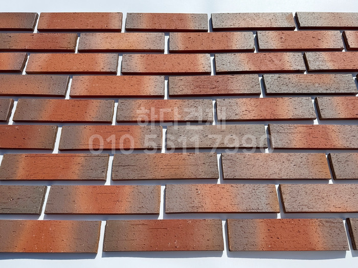 점토타일 그라데이션 240x60x12T 01번 컬러 / 하다건재