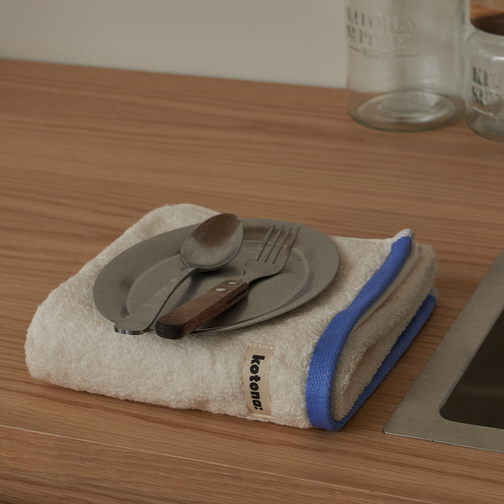 코토나 홈바디 타월 세트 선물포장 집들이 선물 200g, 코지블루, 5장