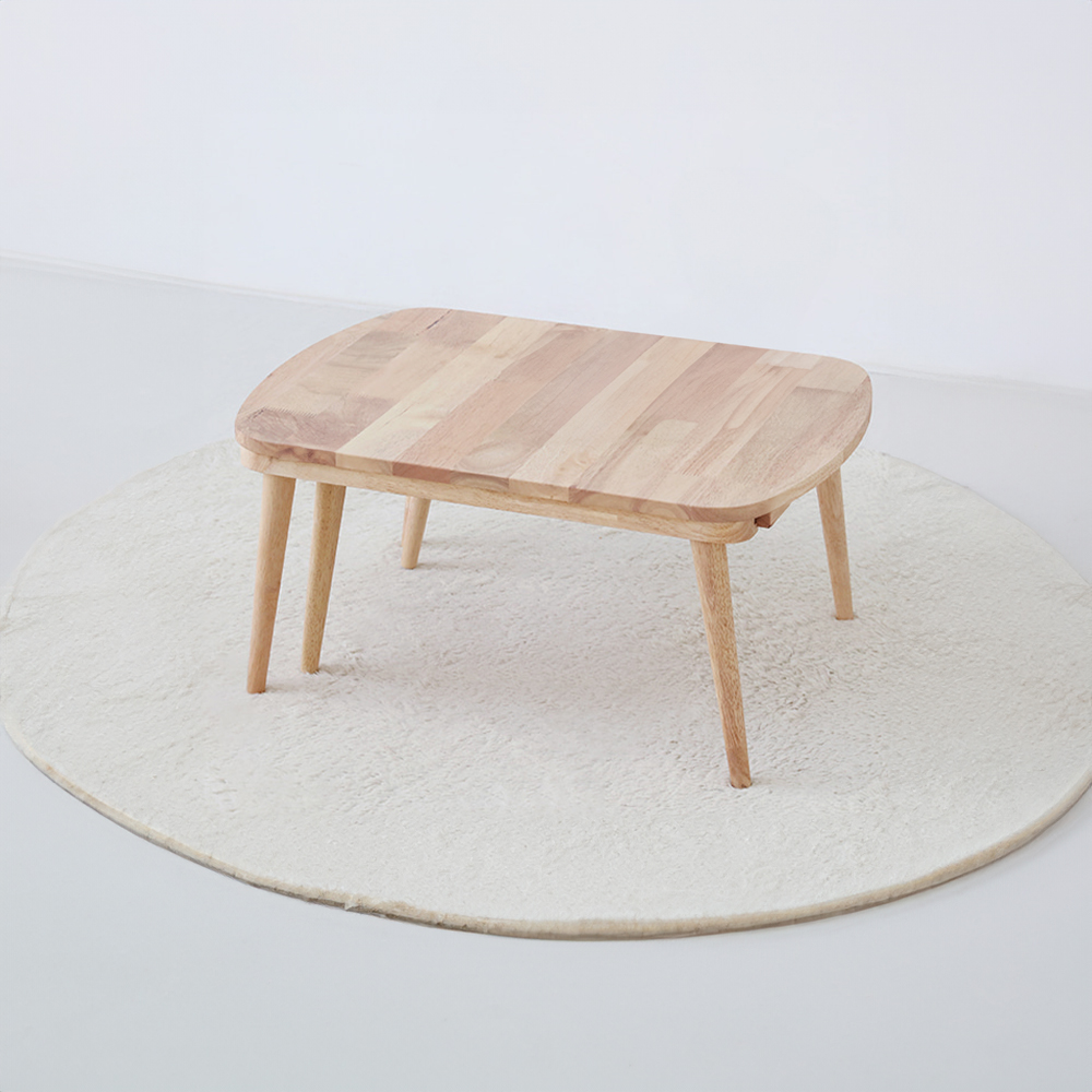 PONDU 확장형 테이블 고무나무 내추럴 6003.7951