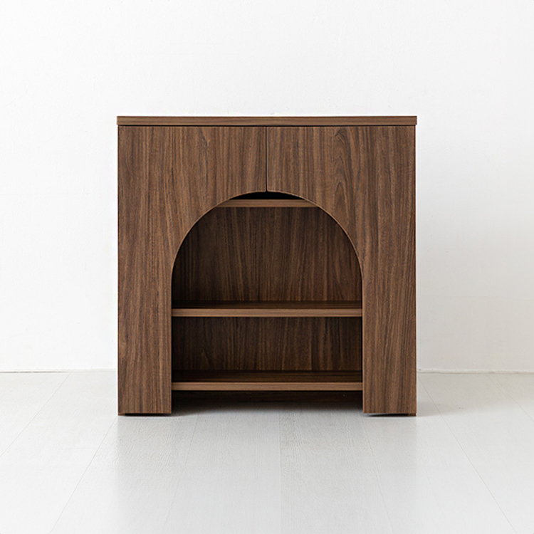 숄리드 벽난로 콘솔수납장 SHM7070 미들브라운 9851.5847