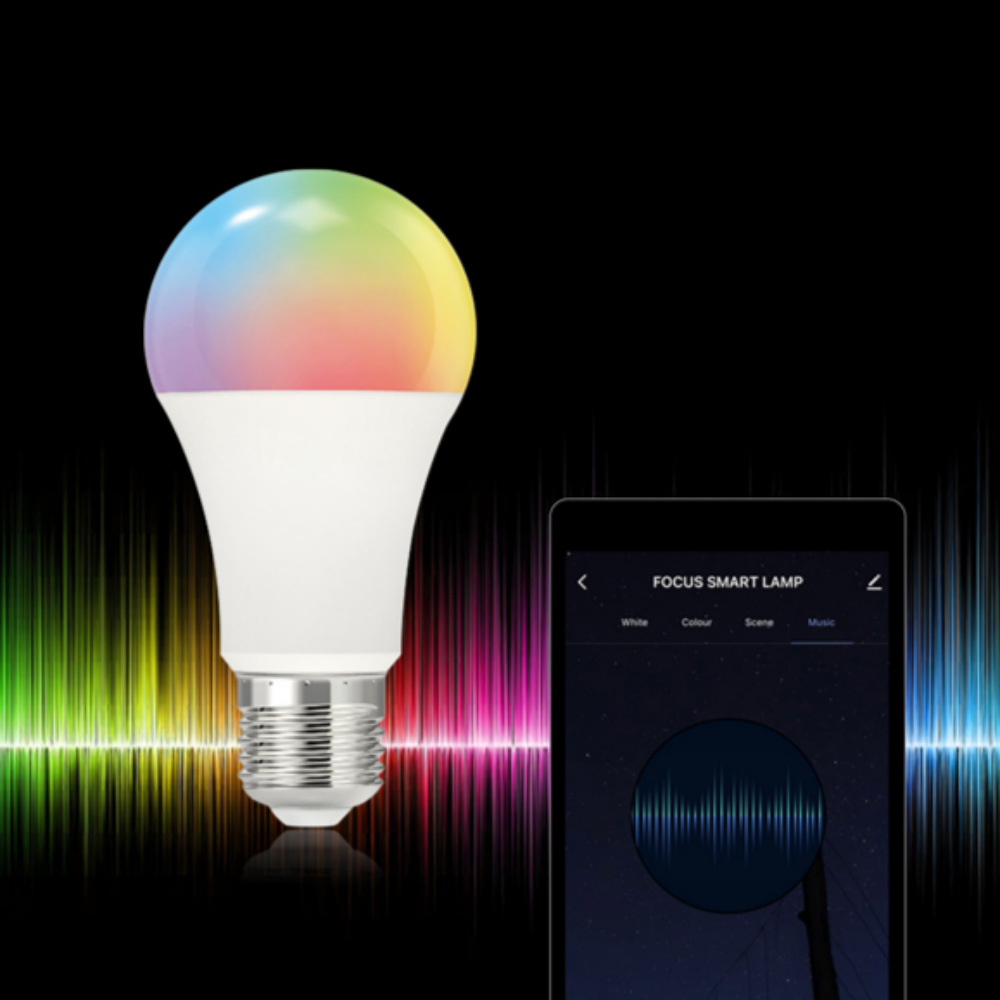 LED 스마트 RGB 전구 E26 9W 색변환 리모컨 밝기조절 조명 - 상세 이미지 3
