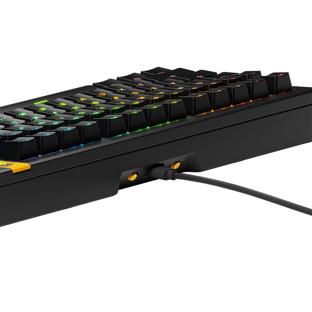 글로리어스 GMMK3 HE 75% Prebuilt 커스텀 래피드 트리거 유선 게이밍 키보드(블랙/화이트) - 상세 이미지 5