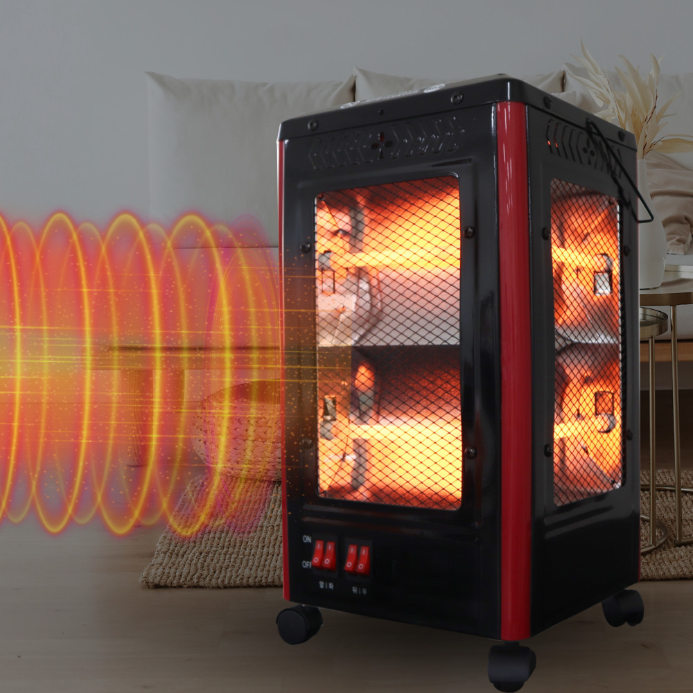 전기스토브 난로 저전력 히터 난방기구 오방난로 전열기