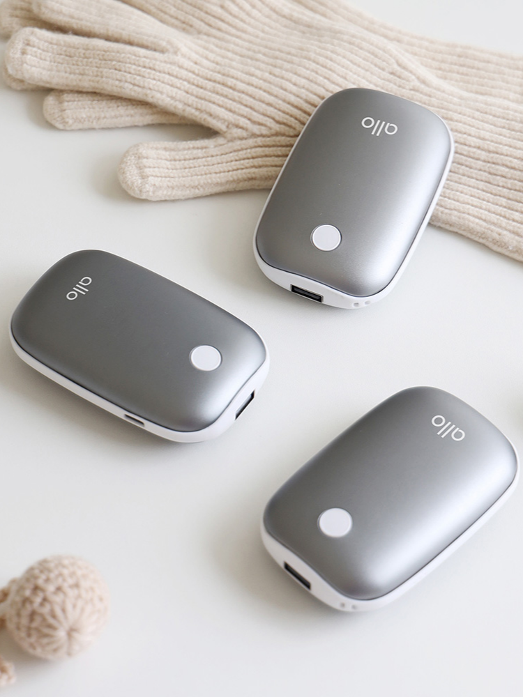 알로코리아 충전식 휴대용 전기 전자 손난로 보조배터리 5000mAh WM502 - 상세 이미지 4