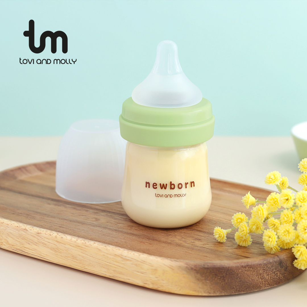[토비앤몰리] 신생아 젖병 80ml (트리플팩 젖꼭지 0단계 포함) 산후조리원 출산준비물 이미지 8