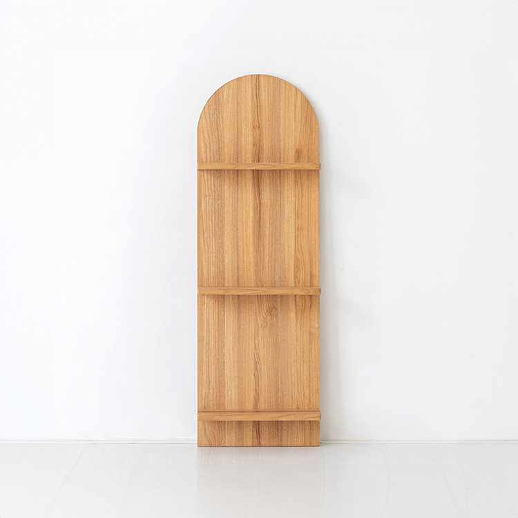 숄리드 벽선반 SHM12040 395x115x1200mm, 3단, 캄포어베니어 9102.9689 - 메인 이미지