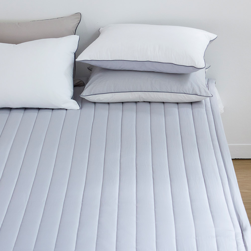 소프라움 앤 크리미 렌징 모달 워싱 누빔 고정밴딩 침대패드 슈퍼싱글 1+1