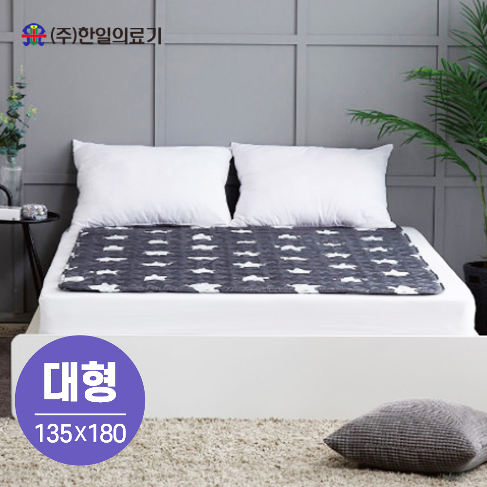 한일의료기 전자파없는 전기요 블랙앤화이트 스타 - 상세 이미지 2