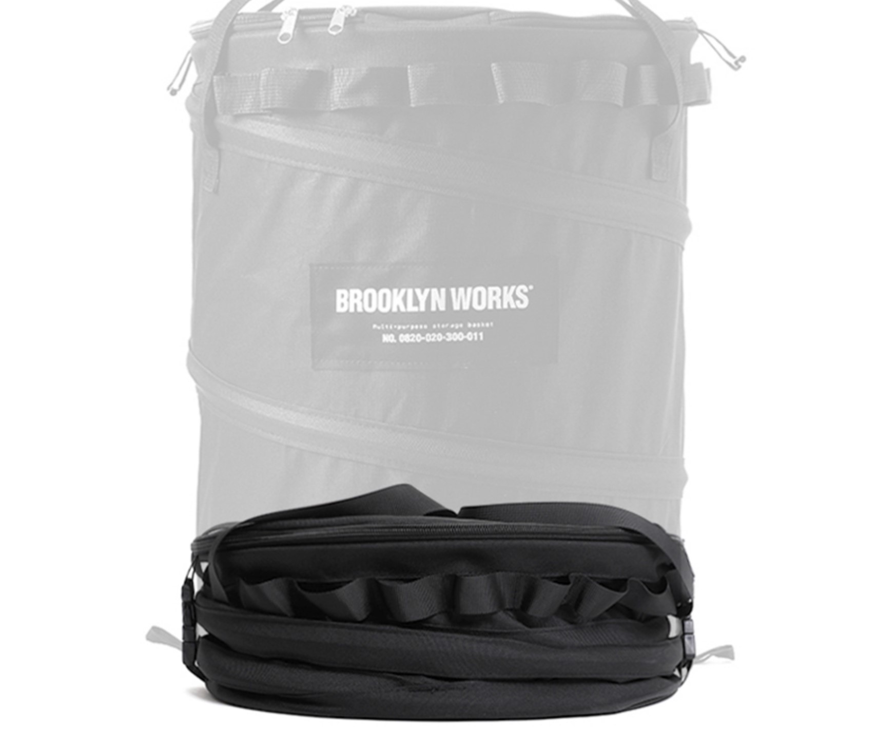 브루클린웍스 팝업 백 휴지통 쓰레기통 바스켓 접이식 휴대용