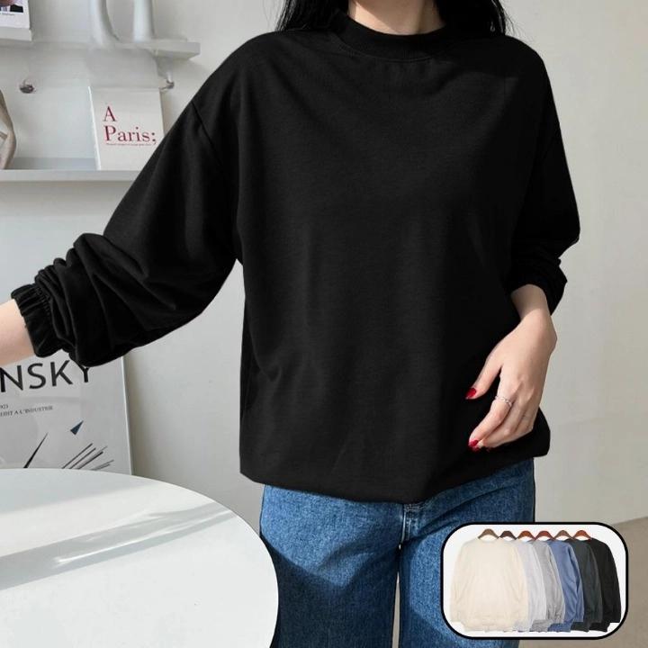 아이보리 맨투맨 베이직 기본 블랙맨투맨 박시한맨투맨 남녀공용