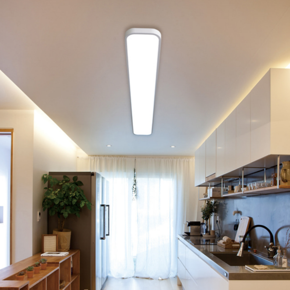 KC인증 시스템주방등 국산 LED 일자 싱크대 부엌 조명 주방등 30W, 주광색 - 상세 이미지 5