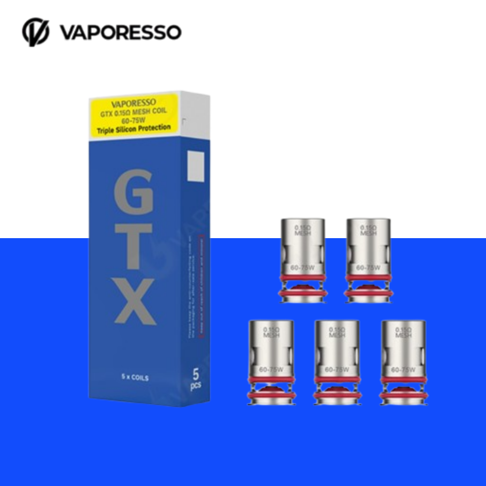 베이포레소 GTX 코일 0.2옴 전자담배 액상 전담 공팟 코일 1팩(5개)